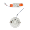 Wpust LAMPA łazienkowa KEA 8773 Nowodvorski okrągła OPRAWA sufitowa LED 20W 3000K metalowa IP44 biała
