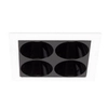 Wpuszczana lampa kostka X-LINE H0135 Maxlight LED 5W 3000K sufitowa biały czarny