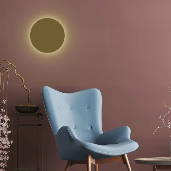 Lampa ścienna designerska Luna 6046 TK Lighting księżyc metalowa złota