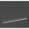 Lampa wisząca Soft 7535 listwa metalowa belka grafitowa