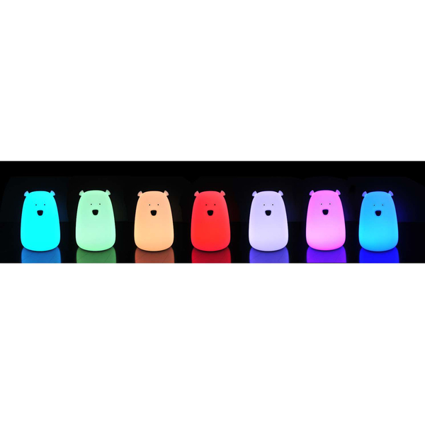 Biurkowa lampka dziecięca MIŚ TAP TAP 312952 LED 0,4W 3000K animals biała
