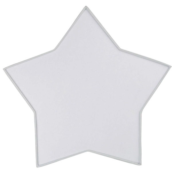 Nasufitowa lampa Star 6972 gwiazdka do pokoju dziecięcego biała szara