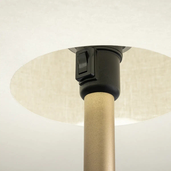 Minimalistyczna stojąca lampa SANTANA 11656 kremowy