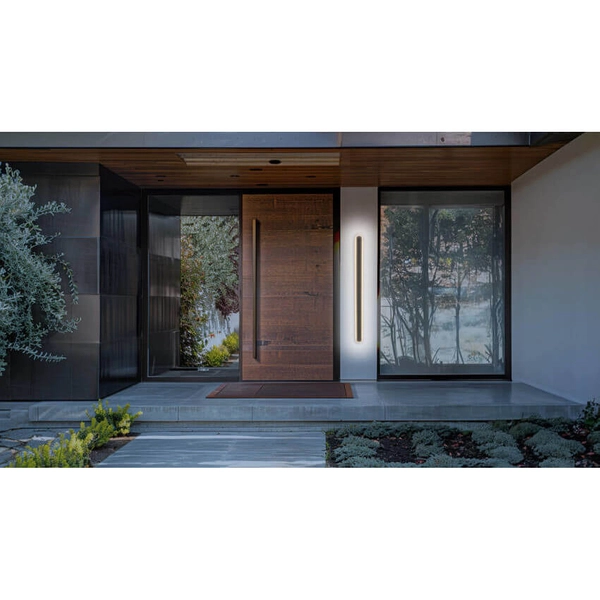 Lampa naścienna Stick 21-35905 LED 45W 3000K IP65 ogrodowa złota czarna