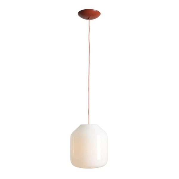 Ceglana lampa wisząca FLASK do salonu 1xE27 dekoracyjna 8500G24_L