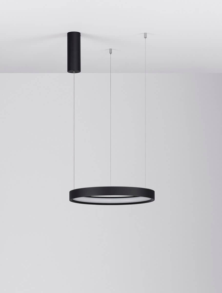 Minimalistyczna lampa wisząca ZACAPU LE42793 LED 30W 3000K czarna