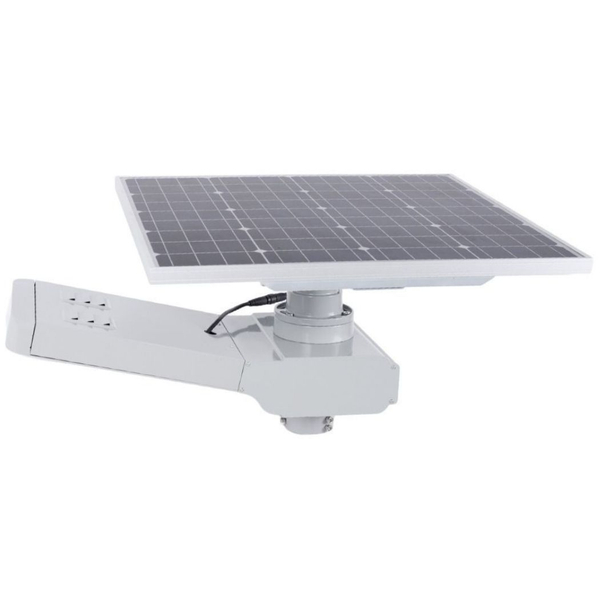 Solarny zestaw LS40CW+FA1M+SO4M Greenie LED 40W panel bateria 5500-6500K IP65 srebrny
