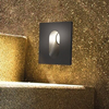 Zewnętrzna lampa schodowa Via Urbana O022-L3GR LED 3W wpuszczana szara