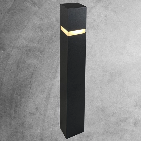 Zewnętrzna lampa stojąca Fuku 9917 Shilo słupek ogrodowy IP54 antracyt