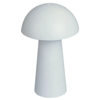 Zewnętrzna lampa stołowa grzyb Mireo 76037 LED 1,5W 3000K IP44 biały