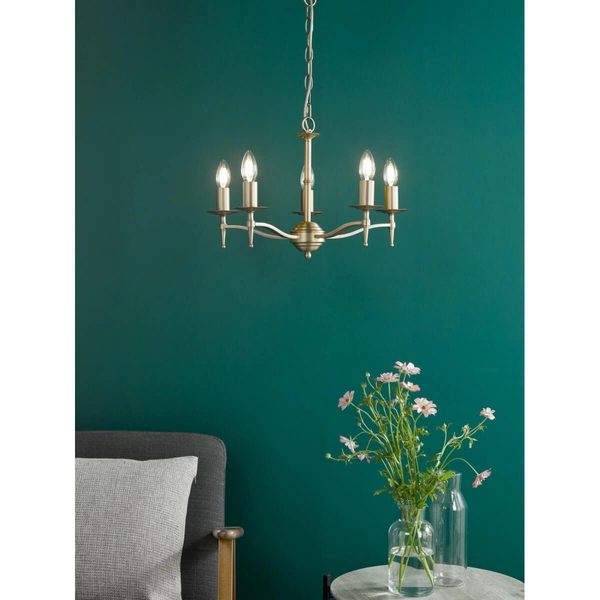 Żyrandol regulowany Marble MAR0545-EH Dar Lighting świecznikowy zwis mosiężny