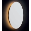 Biały kinkiet sypialniany Ring 7637 LED 7W 3000K metalowa lampa