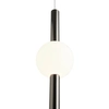 Zwisająca lampa do salonu O-Line ST-1689L BK Step LED 5W 3000K tuba czarna biała