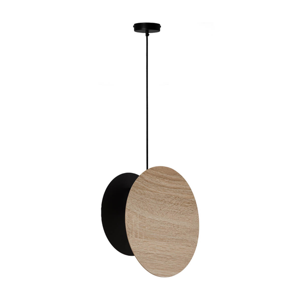 Zwisająca lampa Tola 41091 Sigma do salonu round beżowa czarna