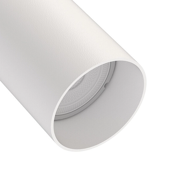 Ścienna lampa minimalistyczna Mono 7787 biała tuba spot do holu