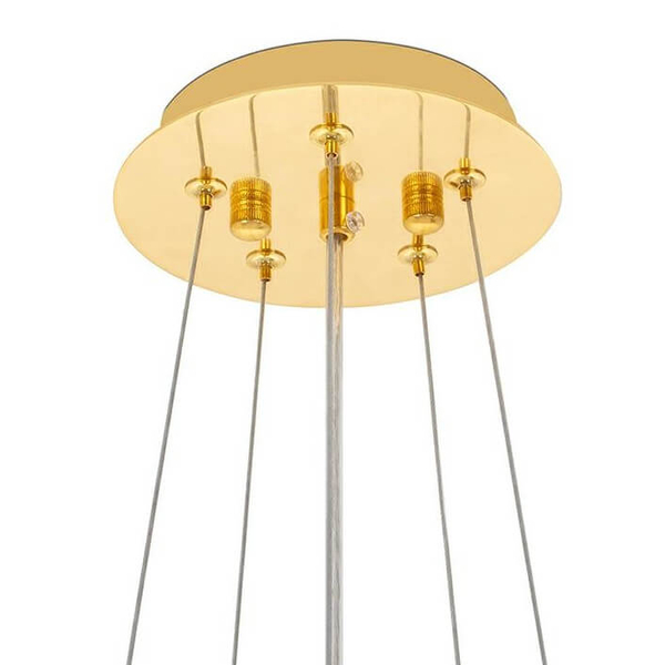 Wisząca lampa dekoracyjna Tubs MSE1501100456 Moosee tuby do salonu złota