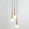 Kaskadowa lampa zwis Daisy 40770 Sigma do salonu złota biała