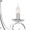 Żyrandol LAMPA wisząca VEN W-N 1541/3 CR świecznikowa OPRAWA metalowy ZWIS na łańcuchu maria teresa chrom