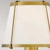 Lampa ścienna do jadalni Clarke HK-CLARKE1-DBR-OW z włącznikiem mosiądz