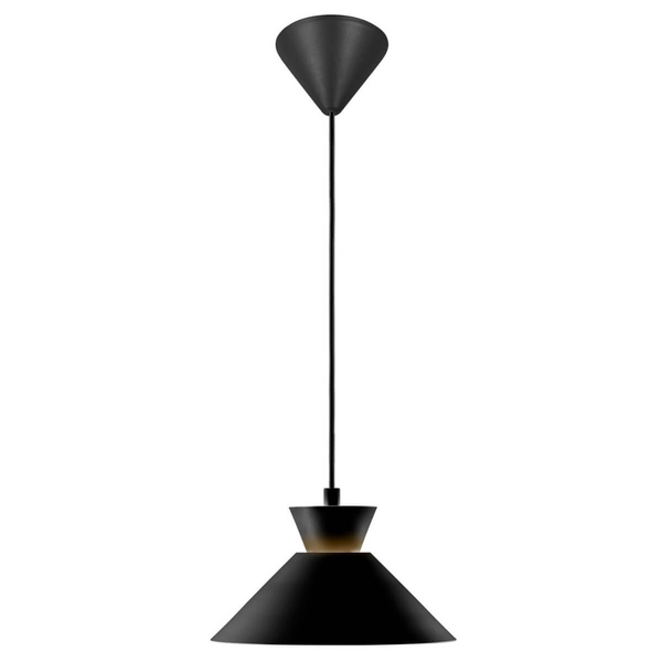 Jadalniana lampa wisząca DIAL 2213333003 stożkowa czarny