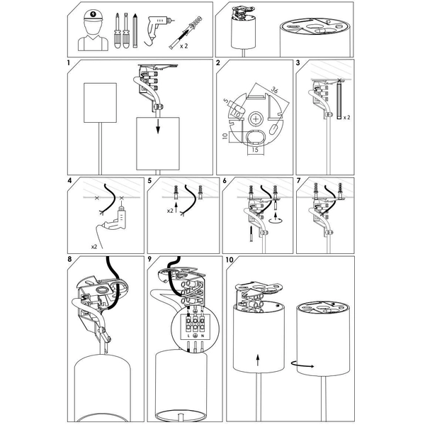LAMPA wisząca PICO 8862 Nowodvorski industrialna OPRAWA metalowy ZWIS druciany czarny