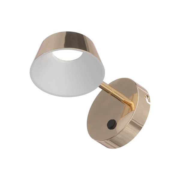 Lampa ścienna Timo OR86539 LED 6W 3000-6500K do czytania złoty