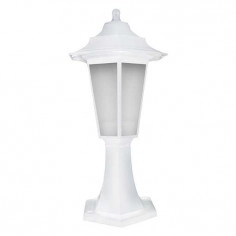 Ogrodowa LAMPA stojąca BEGONYA1 03078 Ideus zewnętrzna OPRAWA latarenka na taras outdoor IP44 biała