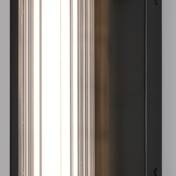 Lampa przyścienna Fayton QN-FAYTON-M-BK LED 21,6W 3000K IP44 tuba czarny
