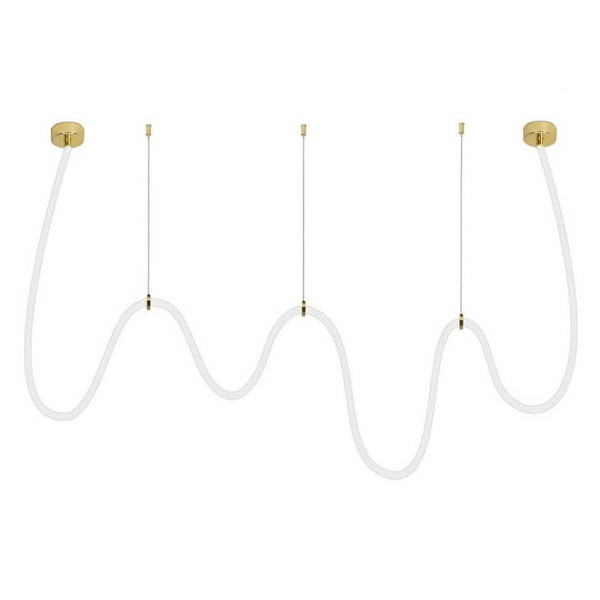 Wisząca lampa Lasso MSE1501100443 LED 50W 3000-4000K 5m wąż złota biała