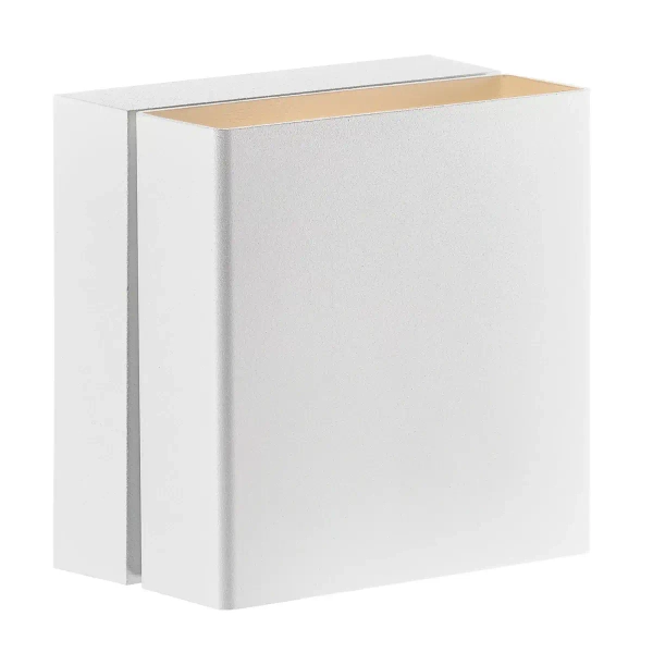 Regulowana lampa ścienna do ogrodu TURN 2019061001 LED 13W 2700K IP54 biała