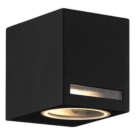 Kinkiet LAMPA elewacyjna FOREST 03013 Ideus zewnętrzna OPRAWA hermetyczna do ogrodu IP54 outdoor kostka cube grafitowa
