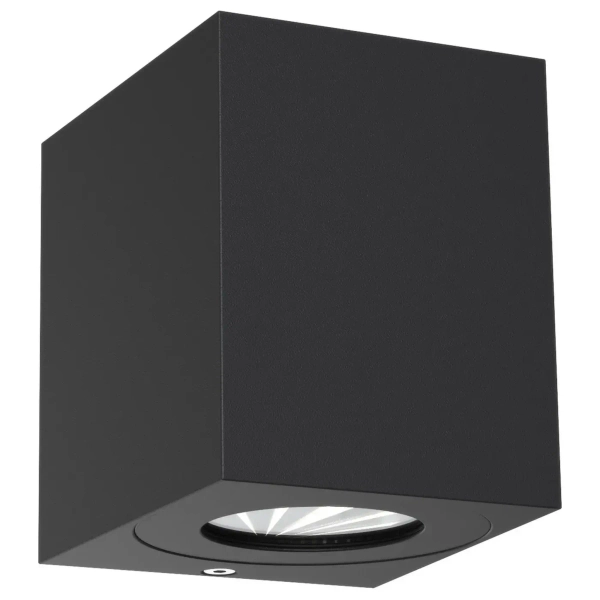Lampa ścienna prostokątna Canto 49711203 LED 10,6W 3000K IP44 czarny