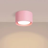 Lampa sufitowa różowa MODO SL.2466 1xGx53 metalowa tubka