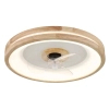 Sufitowa lampa GATIAN 03650 LED 30W 2700-6500K wentylator drewniany biały