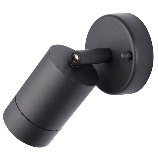 Tarasowa lampa ścienna Palin 78416 regulowana tuba IP44 antracyt