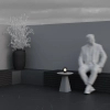 Przenośna lampa ogrodowa kula Elyra przydymiona brązowa O167TL-L3BRK 3W 3000K IP54