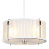 Żyrandol LAMPA wisząca Corona DL-CORONA-3P-WPN Elstead klasyczna OPRAWA okrągły zwis biały nikiel
