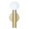 Lampa ścienna kulista Filano WL-33574-1-GD metalowa złota