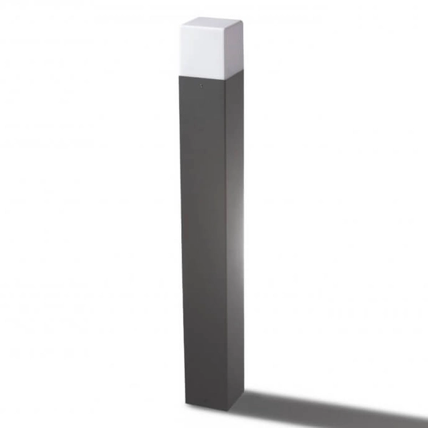 Stojący słupek do ogrodu SORANO AZ4359 Azzardo szary IP54 biały