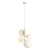 Wisząca lampa molekułowa Bloom 1091L9 Aldex kule ball białe kremowe