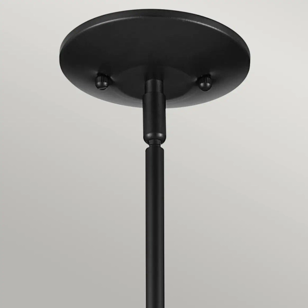 Wisząca lampa Deela KL-DEELA-P-BK nad wyspę kuchenną czarna biała