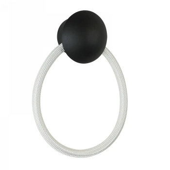 Kinkiet ścienny nowoczesny do holu IVY LED 10W 3000K AZ6748 aluminium czarny biały