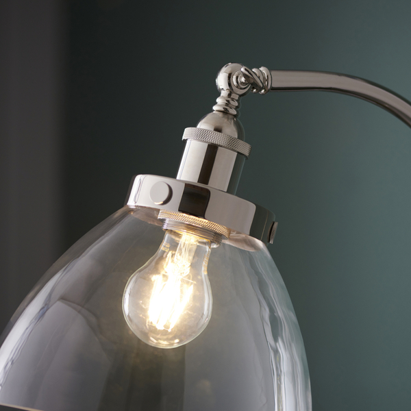 Podłogowa lampa salonowa L&-197591 Light& regulowana nikiel