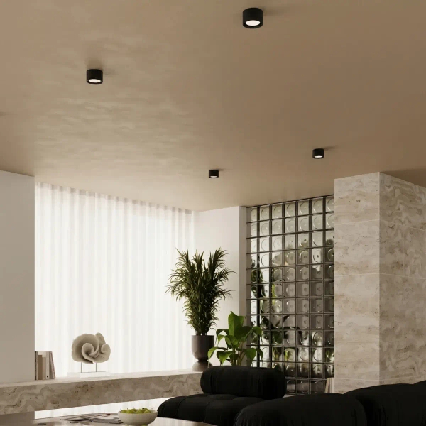 Sufitowa lampa MODO czarna SL.2438 1xGx53 metalowy spot tuba