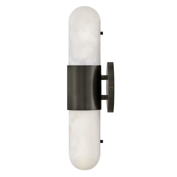 Podłużna lampa ścienna Ibiza QN-IBIZA-M-BX LED 21,5W 3000K IP44 czarny