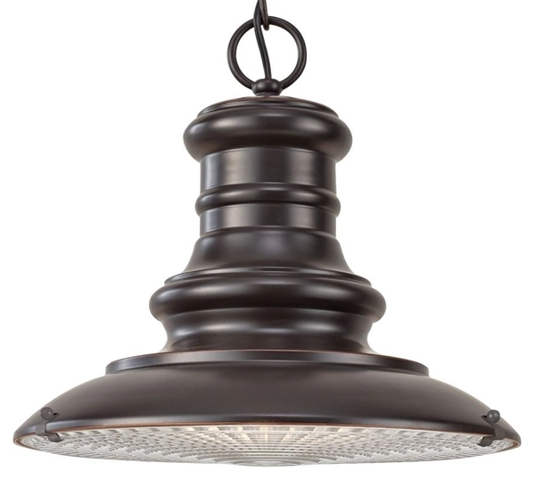 Latarnia wisząca zewnętrzna FE-REDDING8-M-RB Feiss metalowy klosz czarny