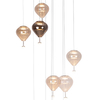 Wisząca lampa kaskada Palloncini P0526D Maxlight LED 66W 3000K chrom