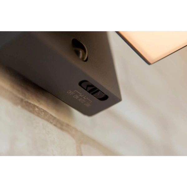 Kwadratowa lampa ścienna Prima 6993801118 IP54 LED 9,5W 3000K szary