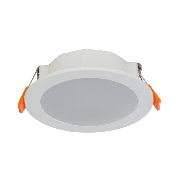 LAMPA sufitowa KOS 8782 Nowodvorski okrągła OPRAWA LED 8W 3000K wpust łazienkowy IP44 biały