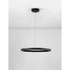 Pierścieniowa lampa wisząca TARVANA LE45408 LED 27W 3000K czarny